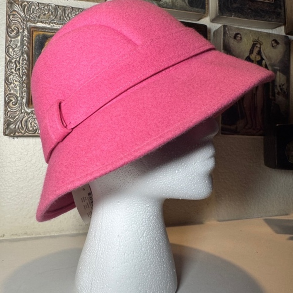 J.Crew Wool Felt Pink Cloche Hat – New‎ with Tags Size Small/medium